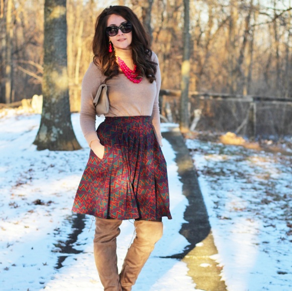 🌹HP🌹LuLaRoe NWT Madison Skirt Large - Picture 8 of 8